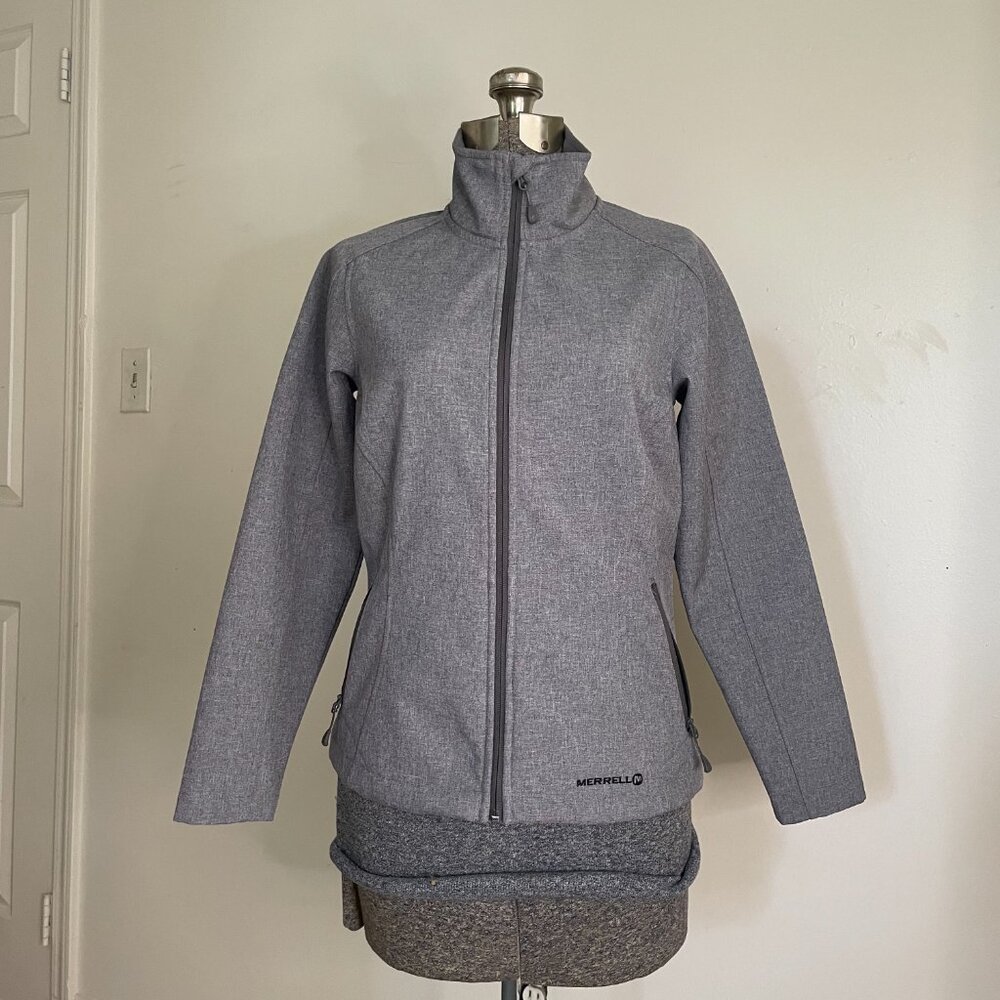 Merrell Selectregulate Gray Zip-Up Jacket, Size Xs - image 2
